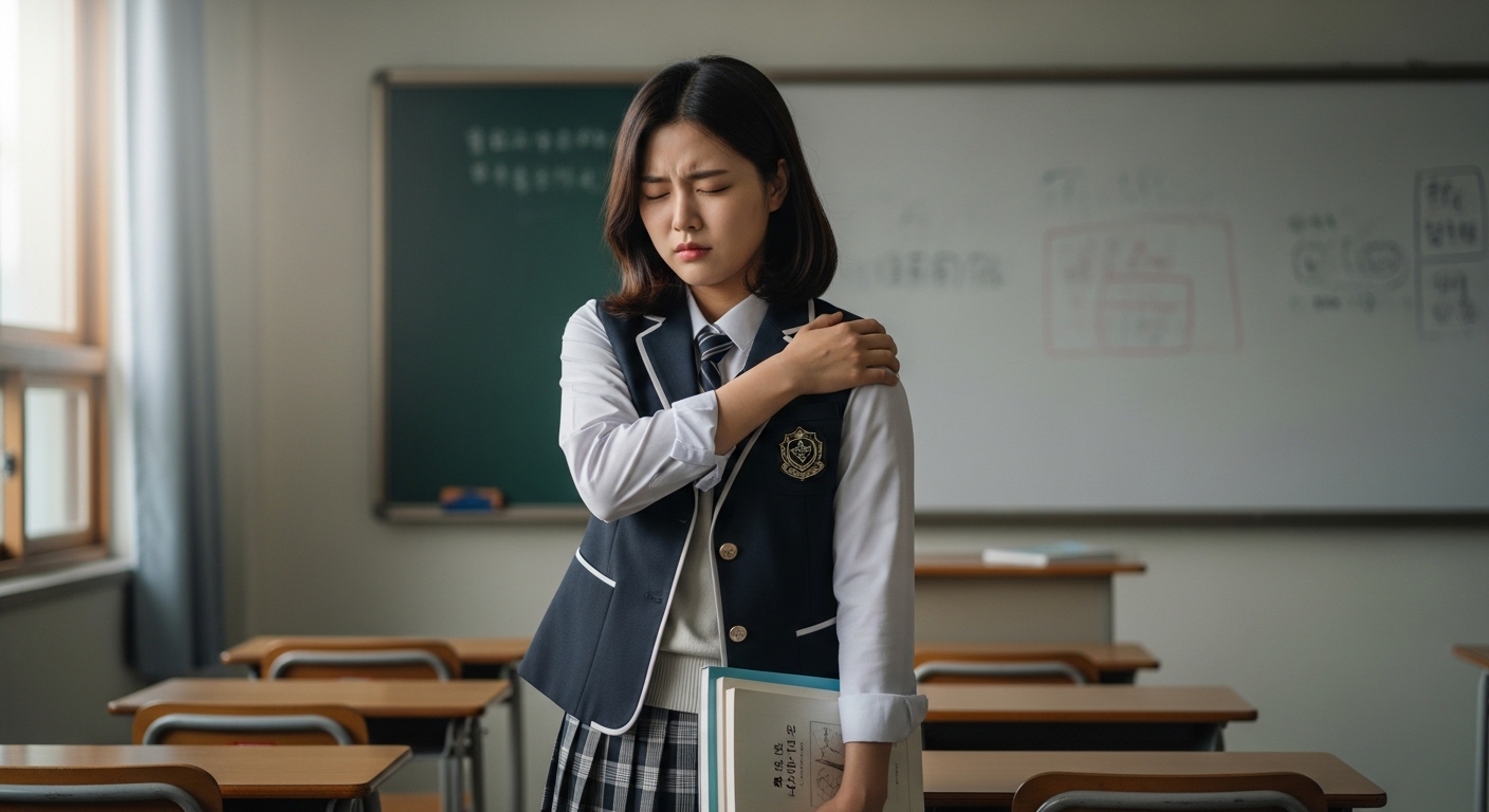 대치동어깨결림 뒷목 뻐근 집중력 떨어진 수험생을 위한 치료법