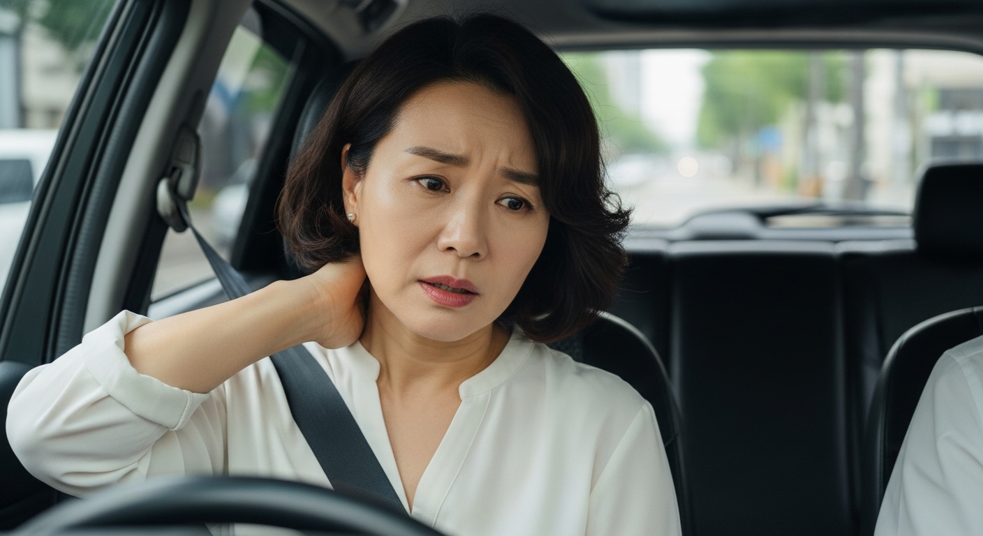 대치동한의원교통사고 가벼운 추돌 후 몸이 계속 무거워요